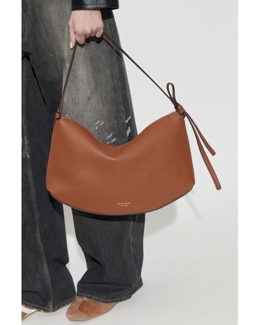 Kate Spade Brown 'Loop Large' Shoulder Bag
