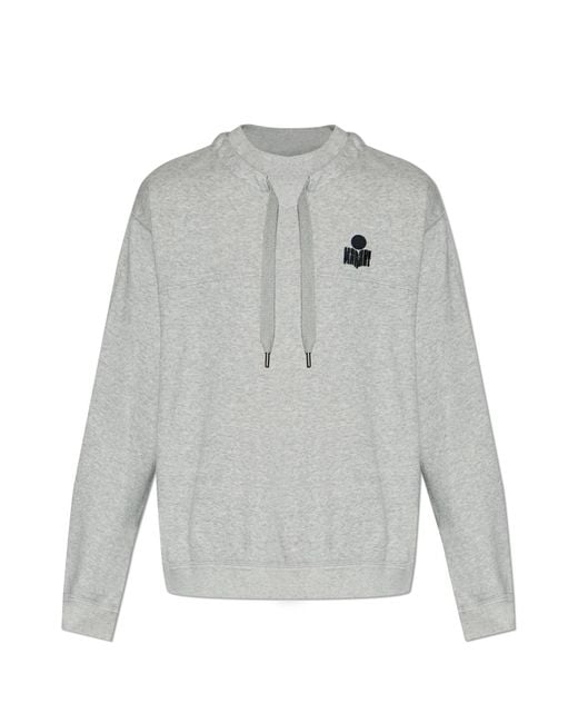 Isabel Marant Gray Sweatshirt 'Merone' for men