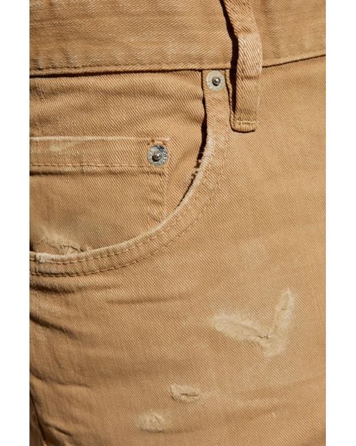 DSquared² Brown Jeans '642' for men