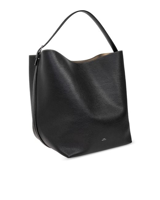 Totême  Blue 'Belted' Shopper Bag