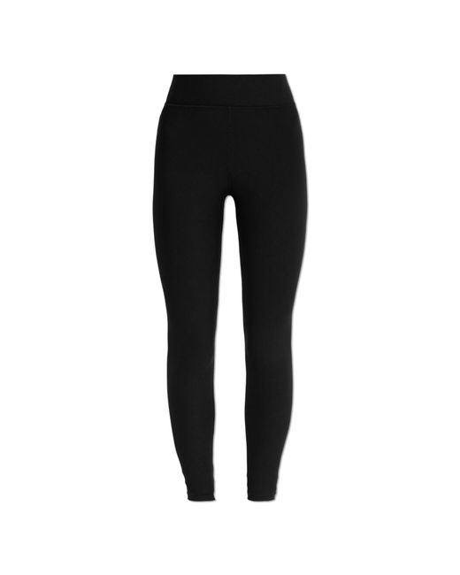 The Upside Black Leggings "Peached"