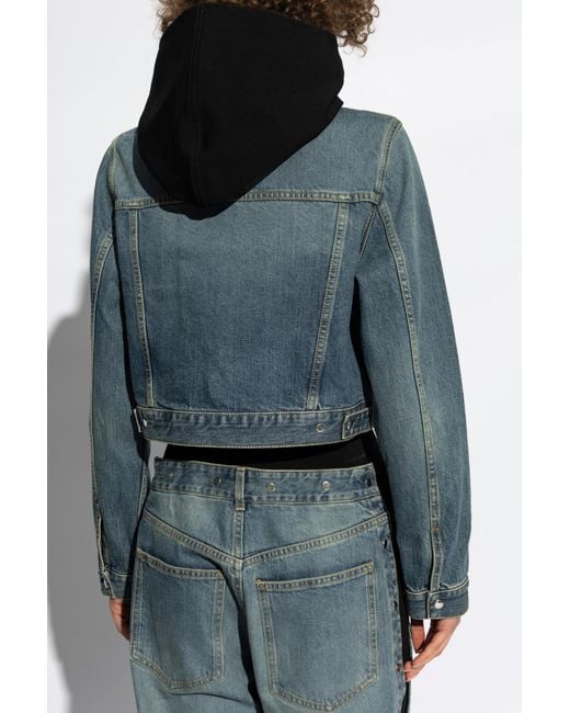 Alaïa Blue Denim Jacket