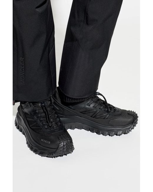 Moncler Black 'Trailgrip Gtx' Sports Shoes for men