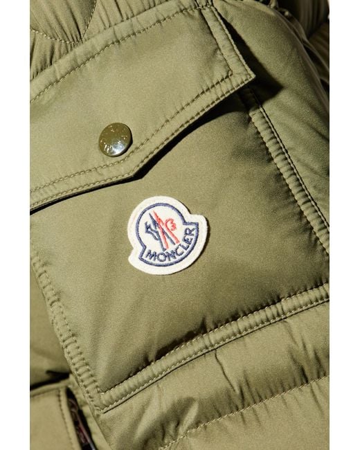 Moncler Green Down Jacket "Maya" for men