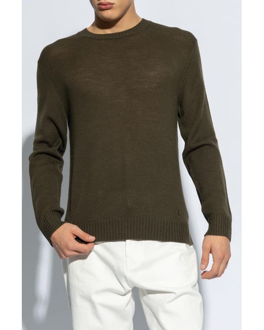 Jil Sander Green + Wool Sweater, for men