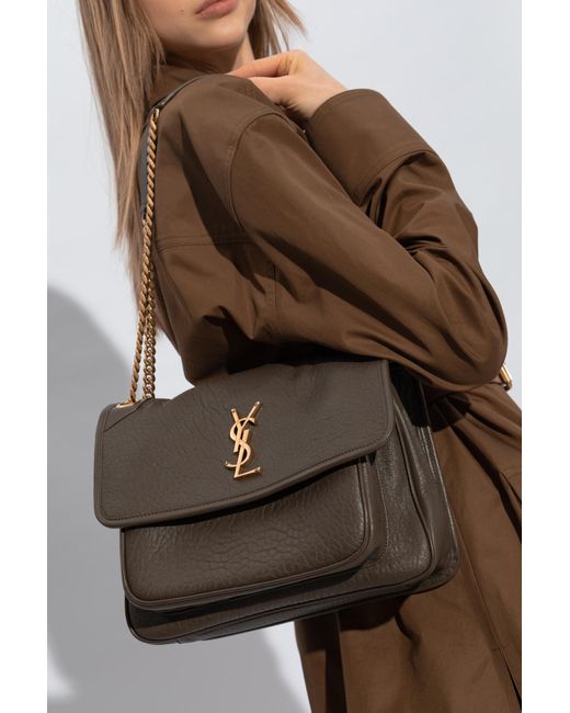 Saint Laurent Black 'medium Niki' Shoulder Bag,