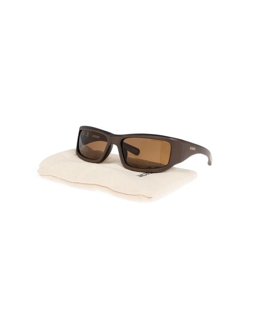 Jacquemus Brown Sunglasses