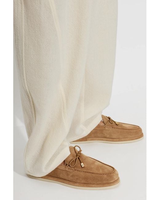 Tod's Brown Suede 'Loafers' Shoes