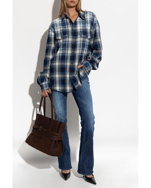 DSquared² Blue "Medium Waist" Jeans