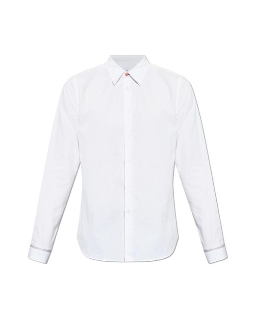 Paul Smith White Classic Shirt for men