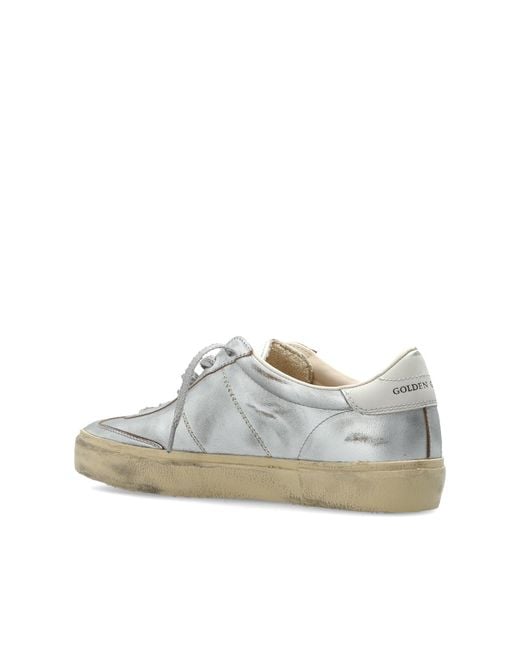 Golden Goose Deluxe Brand White “Soul Star” Sports Shoes