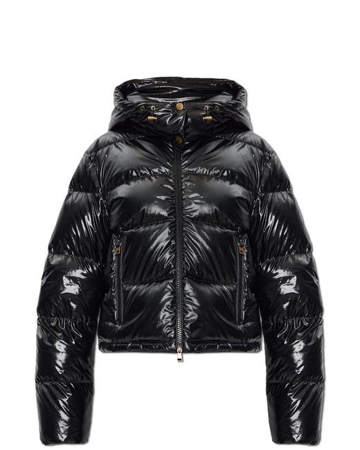 Moncler Black Puffer Jacket 'Niveole'