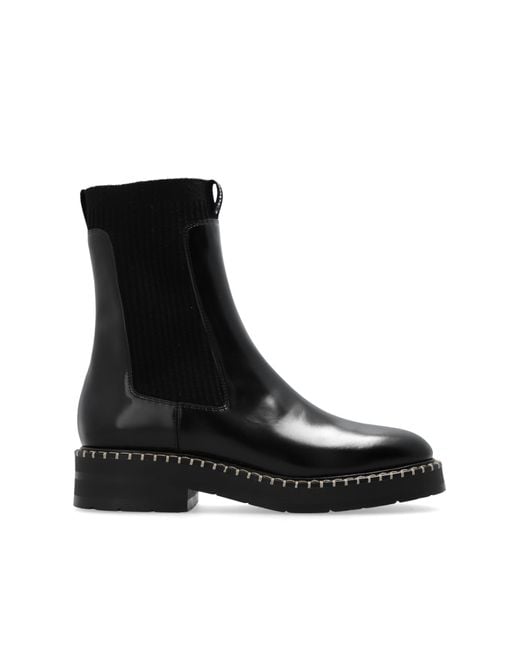 Chloé Black 'noua' Chelsea Boots