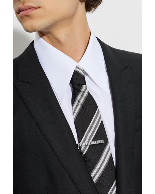 Paul Smith White Tie Clip for men