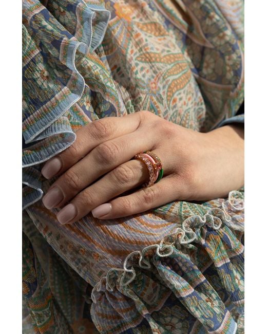 Kate Spade White Set Of Three Rings
