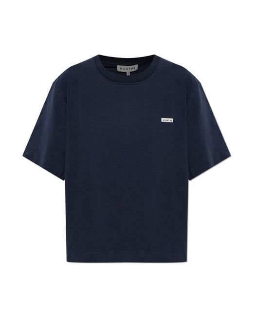Munthe Blue T-Shirt "Bellamy"