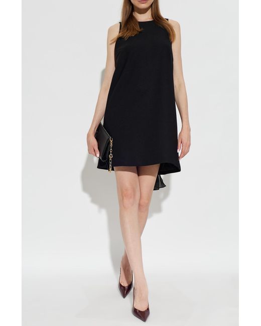 ROTATE BIRGER CHRISTENSEN Black Sleeveless Dress