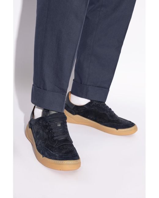 Paul & Shark Black Suede Sneakers for men