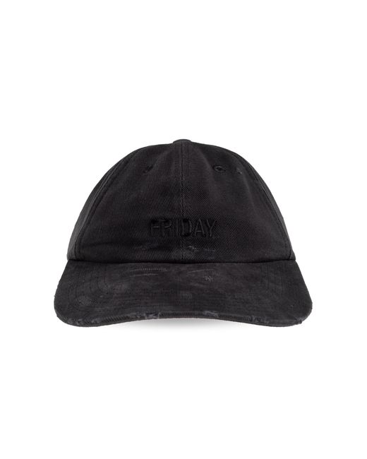 Vetements Black Baseball Cap