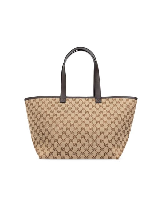 Gucci Natural ‘Original Gg Medium’ Shopper Bag