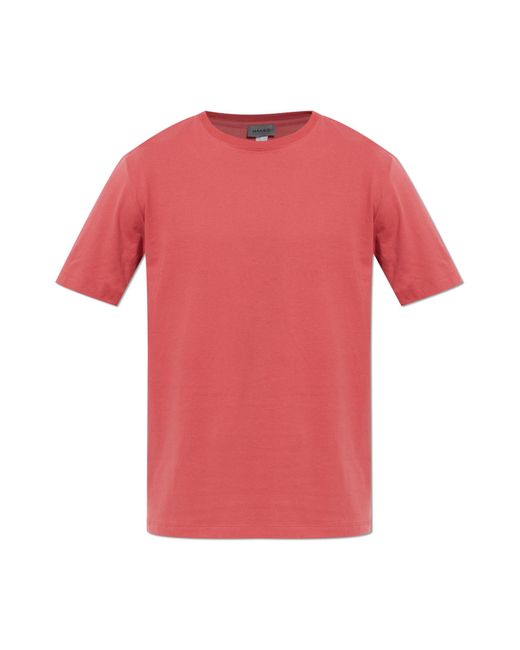 Hanro Pink Lingerie T-Shirt for men
