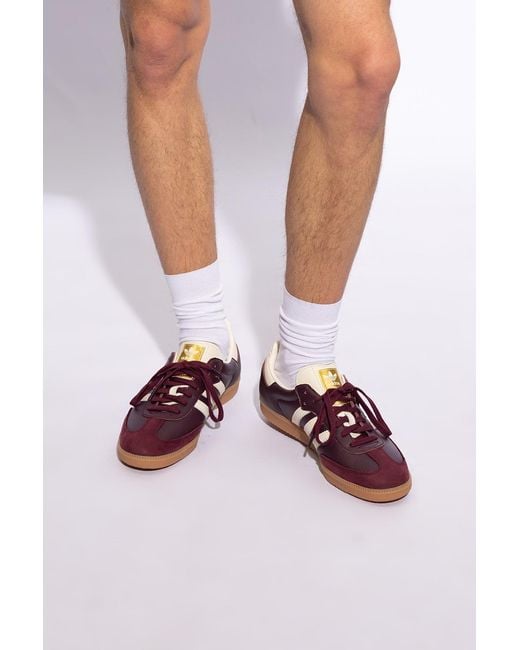 Adidas Originals Brown 'Samba Og' Sneakers for men