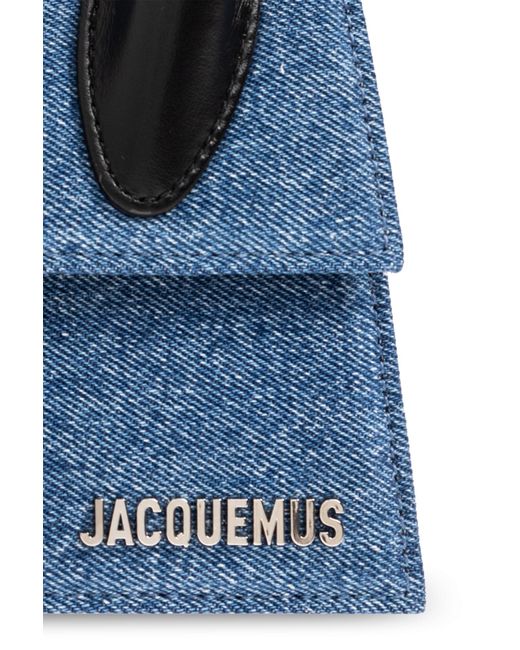 Jacquemus Blue 'le Chiquito Moyen' Shoulder Bag,