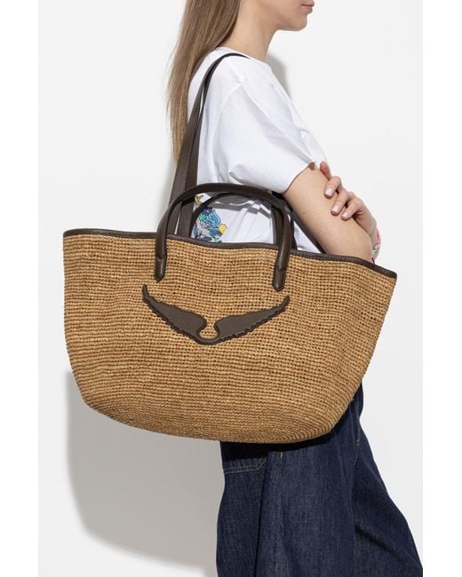Zadig & Voltaire Brown Bag 'Wings'