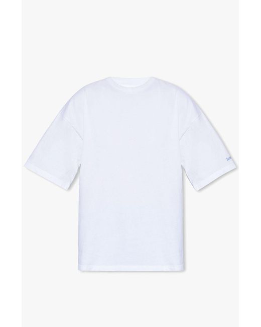 Halfboy Oversize T-shirt in White | Lyst
