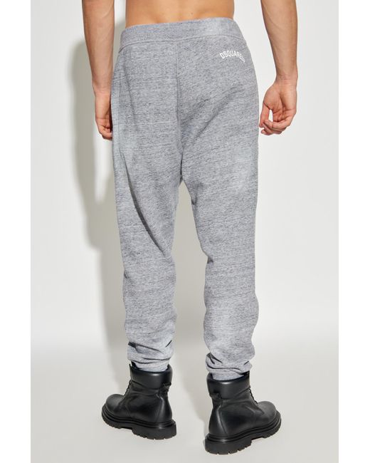 DSquared² Gray Sweatpants for men