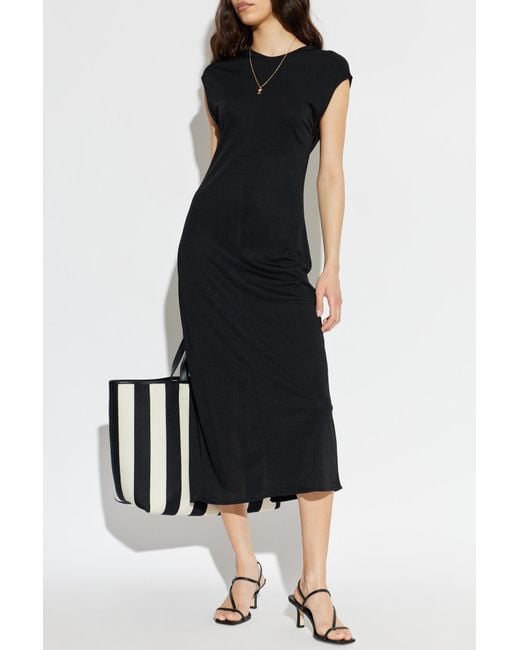 AMI Black Sleeveless Dress