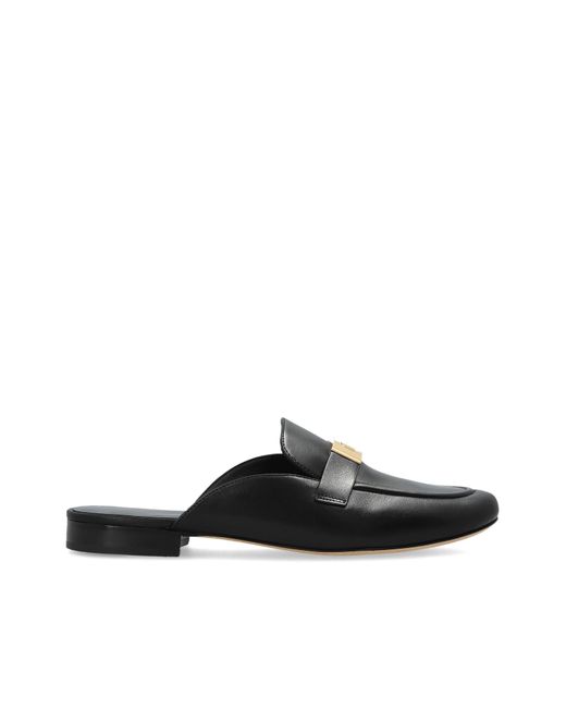 Tory Burch Black 'Leelee' Slides