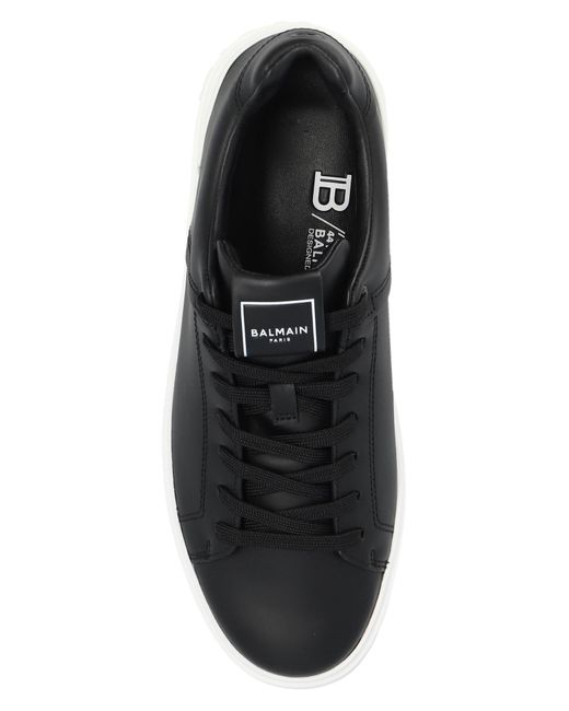 Balmain Black 'b-court' Sneakers,