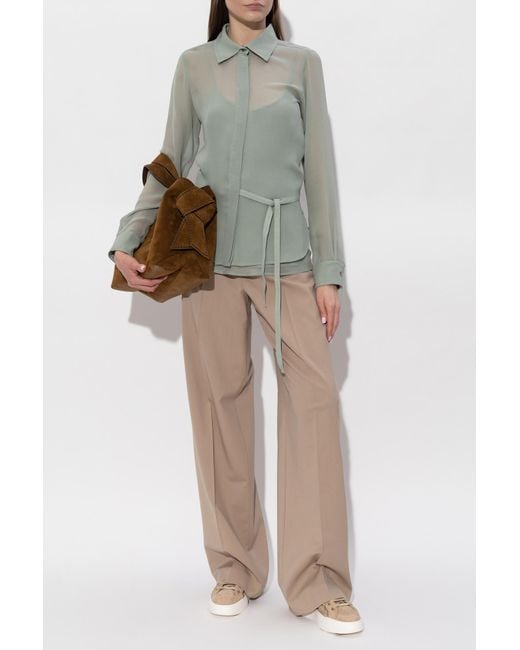 Sportmax Natural Trousers "Abitur"