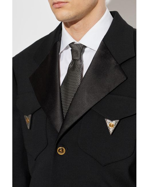 Tom Ford Black Silk Tie for men