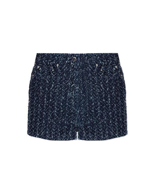IRO Blue 'Valentin' Shorts