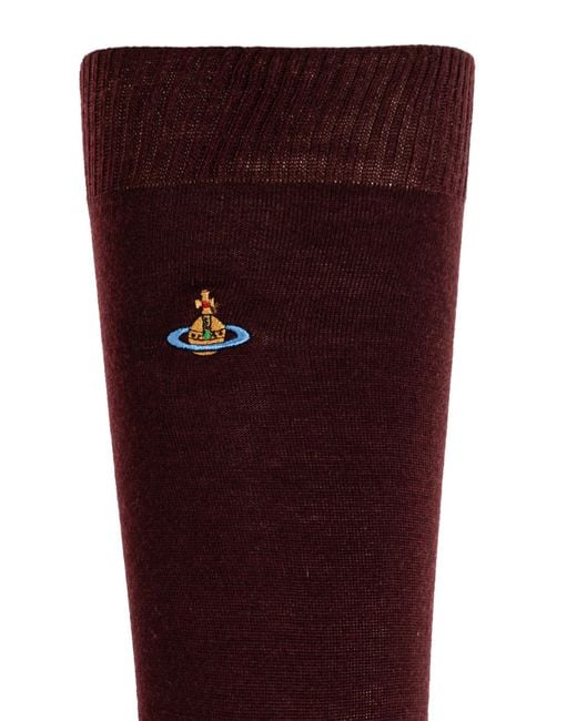 Vivienne Westwood Brown Wool Socks