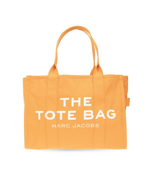Marc Jacobs Orange ‘The Tote Large’ Shopper Bag