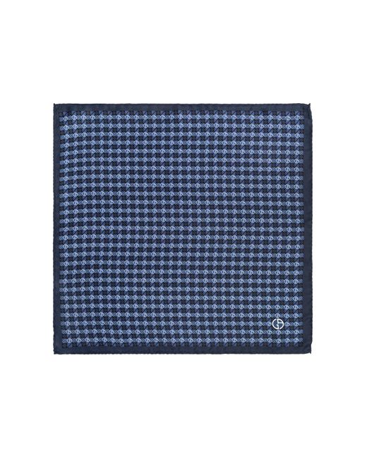 Giorgio Armani Blue Silk Pocket Square, for men