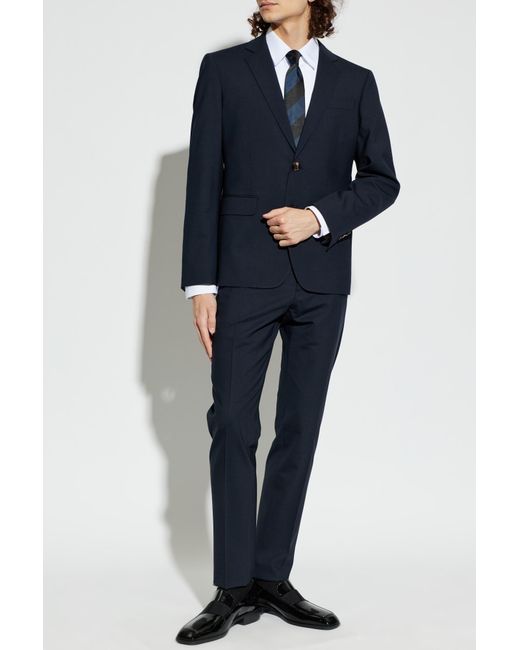 DSquared² Blue Wool Suit for men