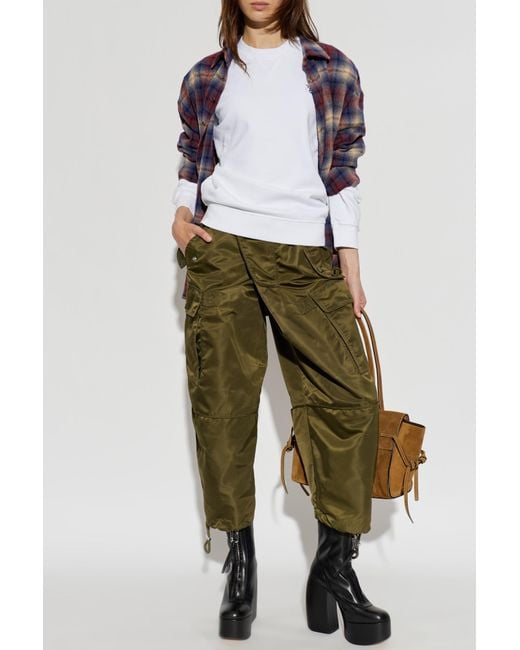 DSquared² Green Cargo Shorts