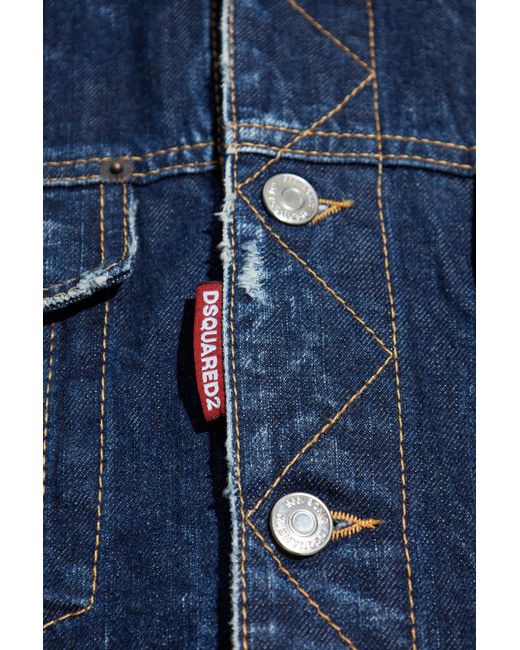 DSquared² Blue Denim Jacket for men