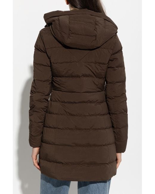 Canada Goose Brown Quilted Jacket "Clair"