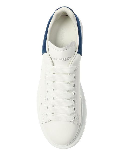 Alexander McQueen White Logo Sneakers,