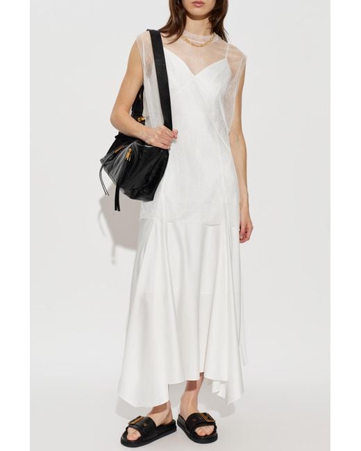 AllSaints White Two-Piece Dress "Ava"