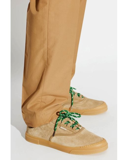 Moncler Green Vera Leisure Sports Shoes for men