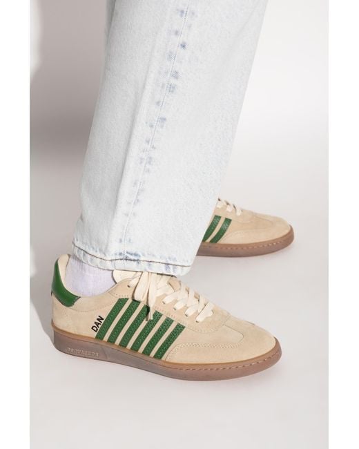 DSquared² Green Sports Shoes "Boxer"