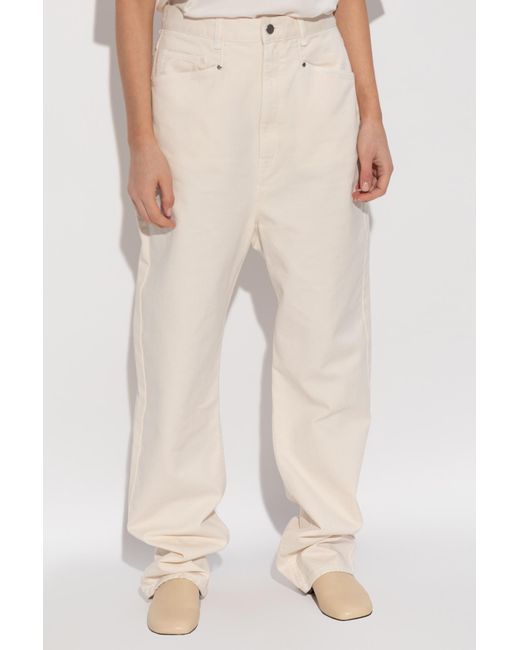 Lemaire Natural Drop-Crotch Jeans