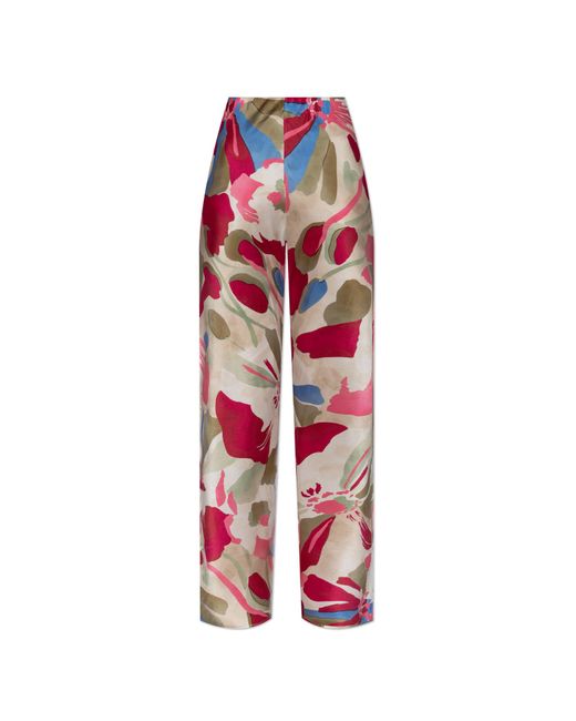 Cult Gaia Red Pants Stacie
