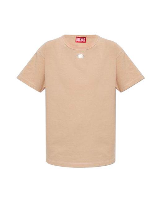 DIESEL White T-Shirt 'T-Normy-Od-S1'